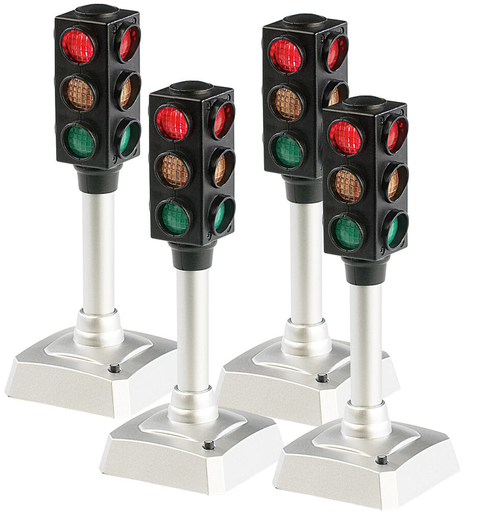LED Verkehrsampel 4er-Set