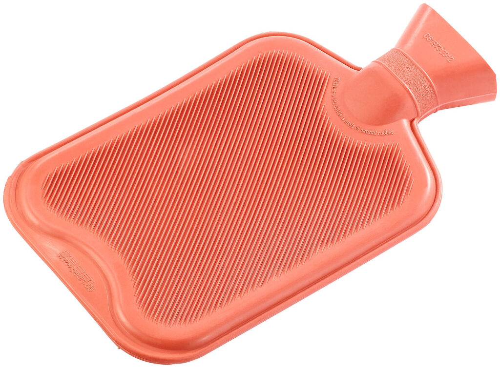 XL-Wärmflasche rot, 1,1 Liter