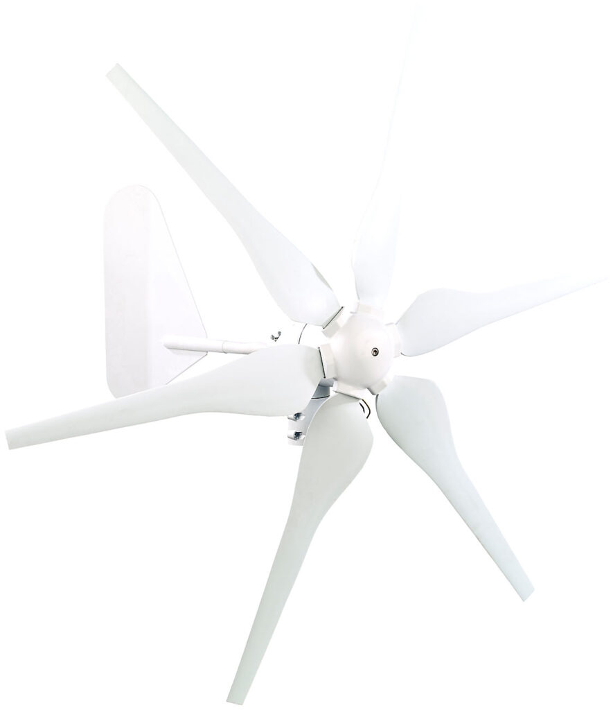 Windgenerator für 12-Volt-Systeme, 300 Watt