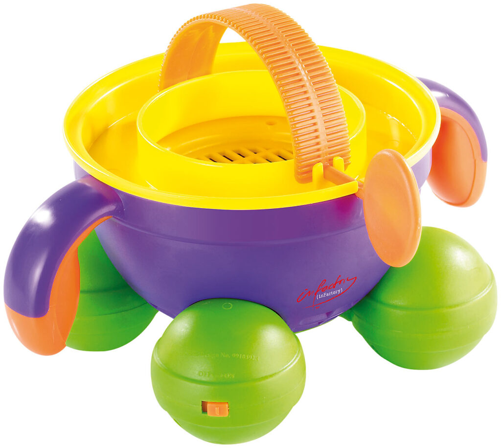 Kleine Seifenblasenmaschine für XXL-Seifenblasen