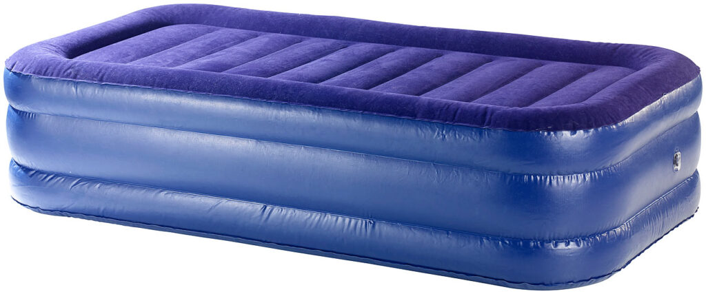 Selbst aufblasendes Reise-Luftbett, Einzel-Luftbett Selbst aufblasendes Reise-Luftbett, Einzel-Luftbett