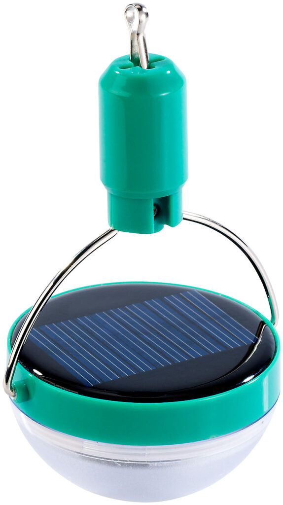 Mini-LED-Solar-Campingleuchte, 600 mAh, 0,26 W, 28 lm Mini-LED-Solar-Campingleuchte, 600 mAh, 0,26 W, 28 lm