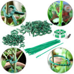 2 Pflanzenbefestigungs-Sets mit Pflanzenclips, XXL-Pack, je71-teilig