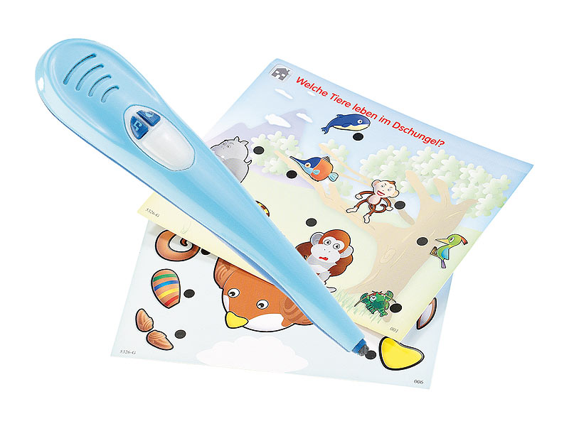 Interaktiver Lernspiel-Stift mit Lernkarten, Starter-Box Interaktiver Lernspiel-Stift mit Lernkarten, Starter-Box