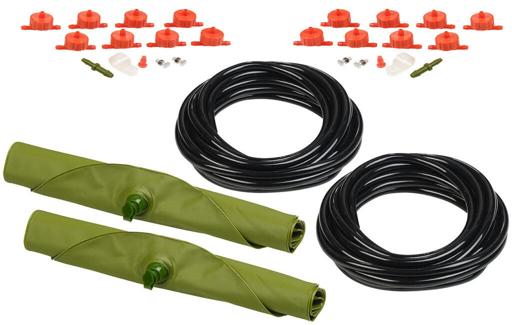 2er-Set Pflanzen-Bewässerungssystem mit 8 einstellbaren Tropfern, 11 l 2er-Set Pflanzen-Bewässerungssystem mit 8 einstellbaren Tropfern, 11 l