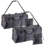 2er-Set Falt-Reisetasche aus reissfestem Polyester, 58 Liter, Tragegurt