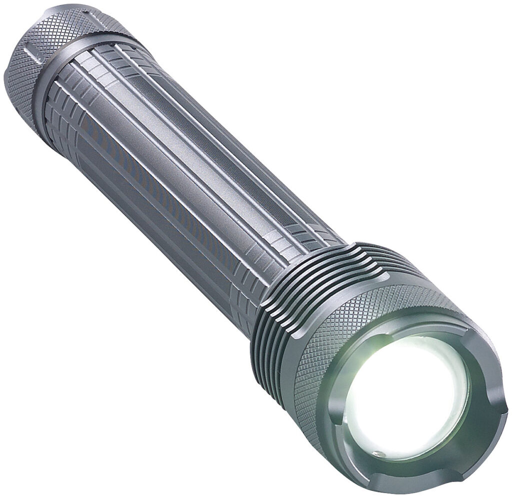 Cree-LED-Taschenlampe mit Alu-Gehäuse und SOS-Funktion, 3.000 lm, IP44 Cree-LED-Taschenlampe mit Alu-Gehäuse und SOS-Funktion, 3.000 lm, IP44