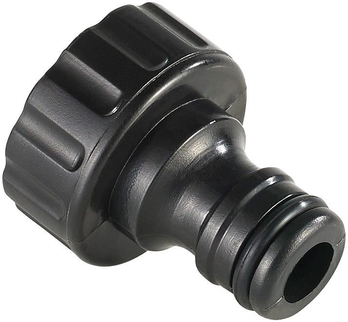 3/4″-Wasserhahn-Adapter für Gartenschläuche mit Klickanschluss 3/4″-Wasserhahn-Adapter für Gartenschläuche mit Klickanschluss