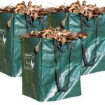 3er-Set Gartensäcke für Laub & Co., bis 120 Liter & 25 kg, rechteckig