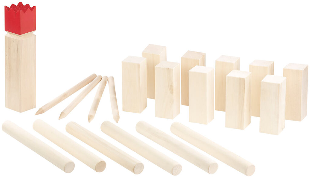 Wikinger-Spiel aus Holz, ideal für Wiese, Strand & Co. Wikinger-Spiel aus Holz, ideal für Wiese, Strand & Co.