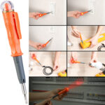 Multifunktions-Spannungsprüfer und Induktions-Tester, LED, Halte-Clip