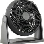 Neigbarer Wand- & Tisch-Raum-Ventilator VT-123.WT, 35 Watt, Ø 18 cm