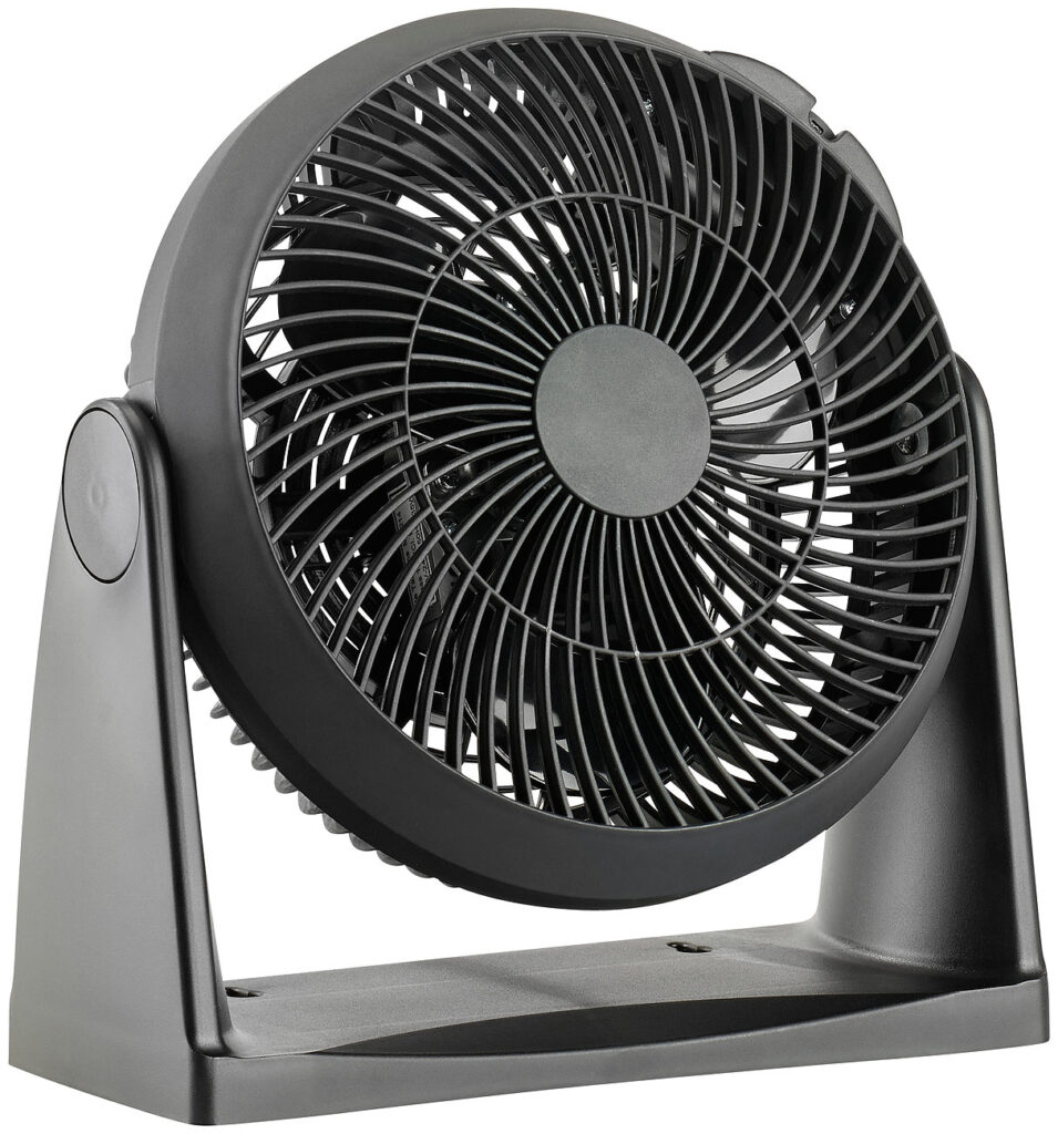 Neigbarer Wand- & Tisch-Raum-Ventilator VT-123.WT, 35 Watt, Ø 18 cm Neigbarer Wand- & Tisch-Raum-Ventilator VT-123.WT, 35 Watt, Ø 18 cm