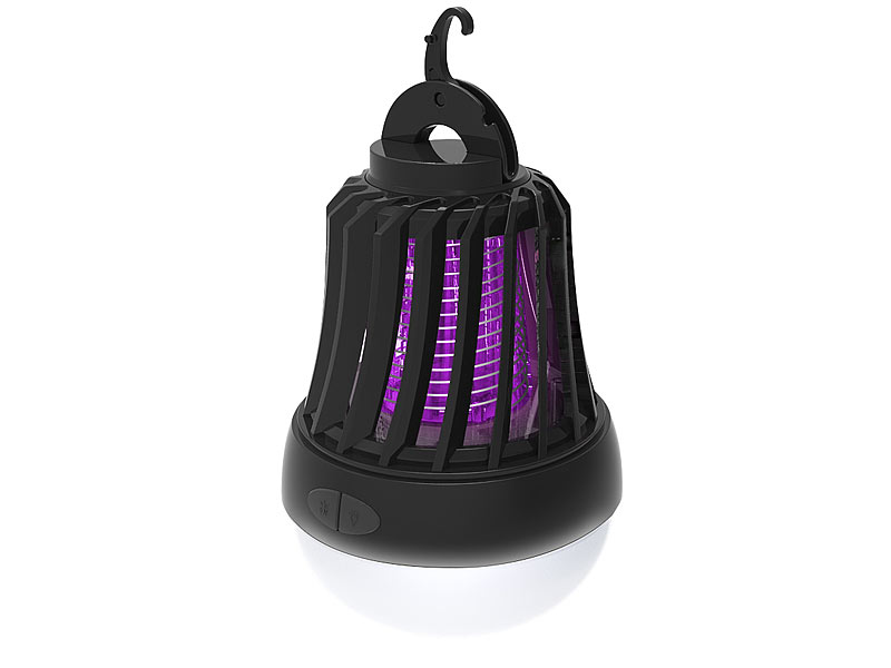 2in1-UV-Insektenvernichter & Camping-Laterne mit Batterie, dimmbar 2in1-UV-Insektenvernichter & Camping-Laterne mit Batterie, dimmbar