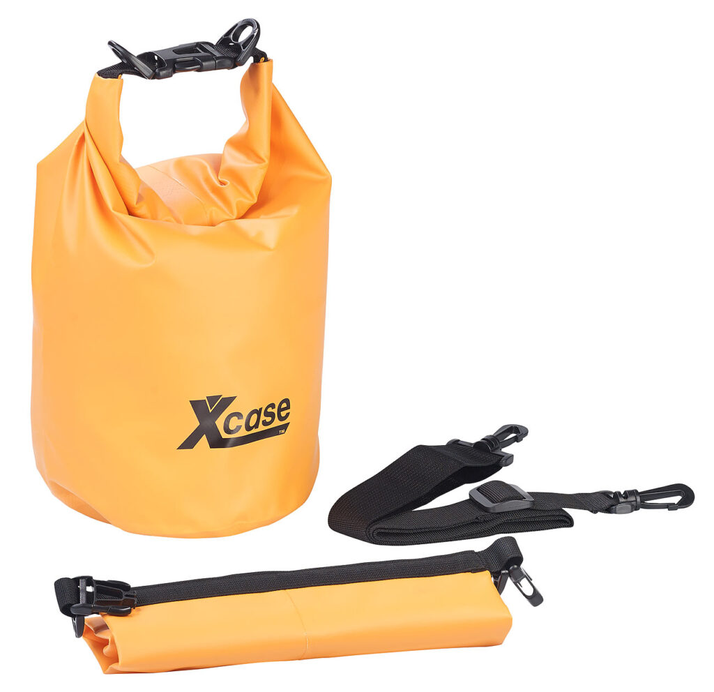 Wasserdichter Packsack, strapazierfähige Industrie-Plane, 5l, orange