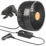 Lkw- & Kfz-Ventilator f. 24-V-Anschl., stufenlose Geschwindigkeit, 12W