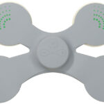 EMS-Muskeltrainer/-Stimulatorfür Rücken & Schulter, Silikon, 4 Pads
