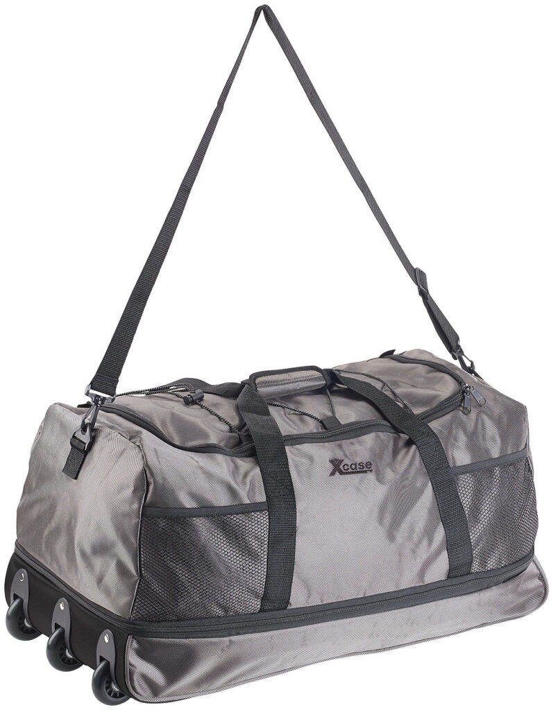 Reisetasche mit Trolley-Funktion, faltbar, erweiterbar, 75 – 100 l Reisetasche mit Trolley-Funktion, faltbar, erweiterbar, 75 – 100 l