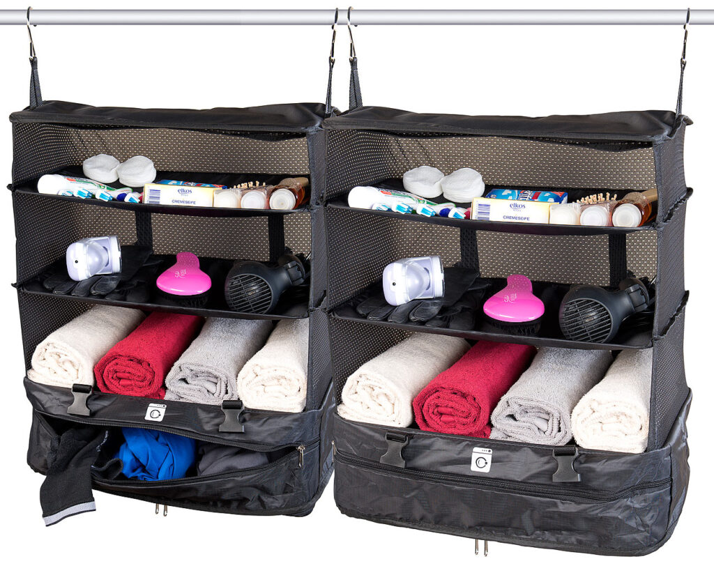2er-Set XXL-Koffer-Organizer, Packwürfel zum Aufhängen, 45 x 64 x 30cm 2er-Set XXL-Koffer-Organizer, Packwürfel zum Aufhängen, 45 x 64 x 30cm