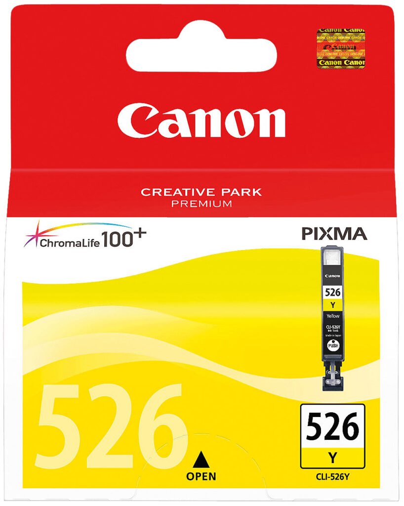 Original Tintenpatrone CLI-526Y, yellow