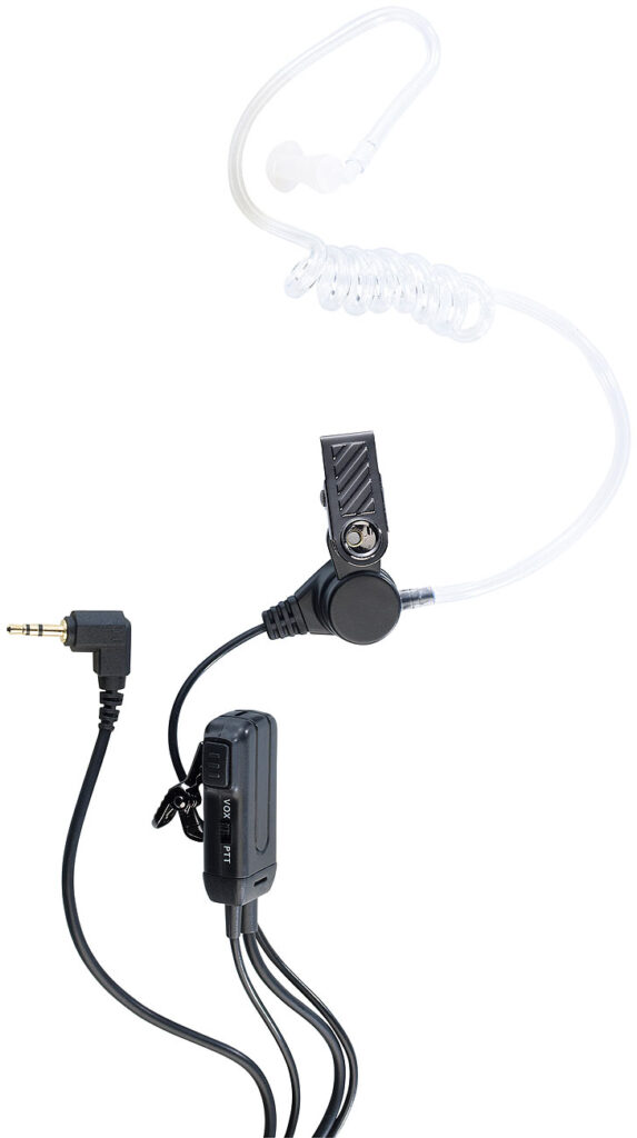 Walkie-Talkie-Schallschlauch-Headset 2er Set
