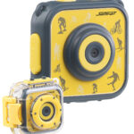 Kinder-HD-Actioncam mit Unterwasser-Gehäuse & 6 virtuellen Foto-Rahmen