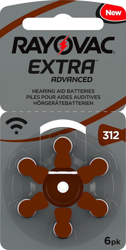Hörgeräte-Batterien 312 ExtraAdvanced 1,45V 180 mAh 6er-Pack Hörgeräte-Batterien 312 ExtraAdvanced 1,45V 180 mAh 6er-Pack