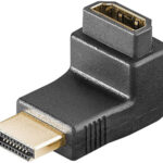 HDMI-Adapter Typ-A-Buchse auf Typ-A-Stecker, 90° gewinkelt