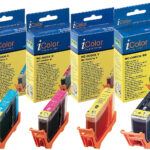Color-Pack für CANON (ersetzt BCI-3eBK + BCI3/6-C/M/Y)