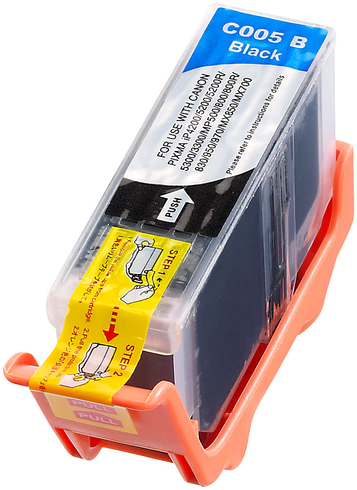 Patrone für CANON (ersetzt PGI-5BK), mit CHIP black Patrone für CANON (ersetzt PGI-5BK), mit CHIP black