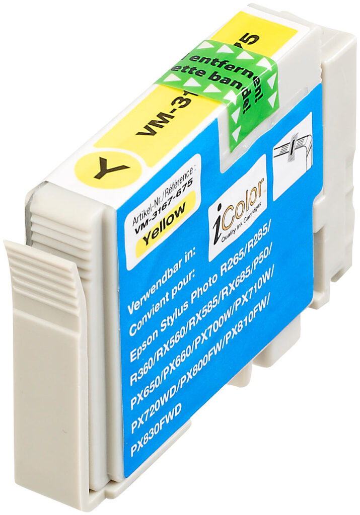 Patrone für Epson (ersetzt T0804), yellow