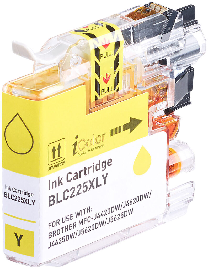 Tintenpatrone für Brother (ersetzt LC-225XL), yellow Tintenpatrone für Brother (ersetzt LC-225XL), yellow