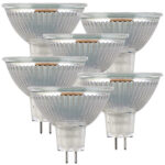 18 LED-Spots mit Glasgehäuse GU5, 3 Watt, 250 lm