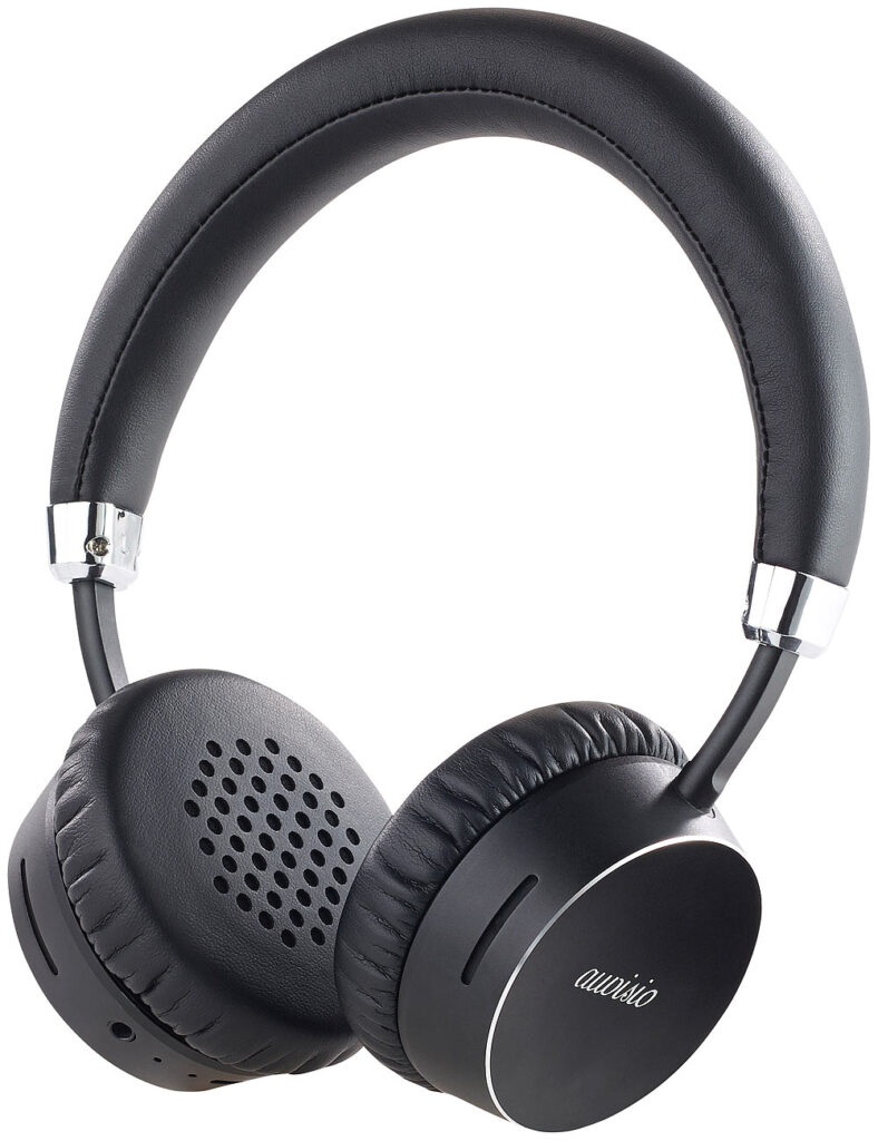 Premium-Bluetooth 4.0-On-Ear-Headset im Alu-Gehäuse, Echtleder Premium-Bluetooth 4.0-On-Ear-Headset im Alu-Gehäuse, Echtleder