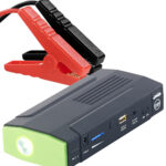 Notebook-Powerbank mit Kfz-Starthilfe & LED-Leuchte, 8.000 mAh, 400 A