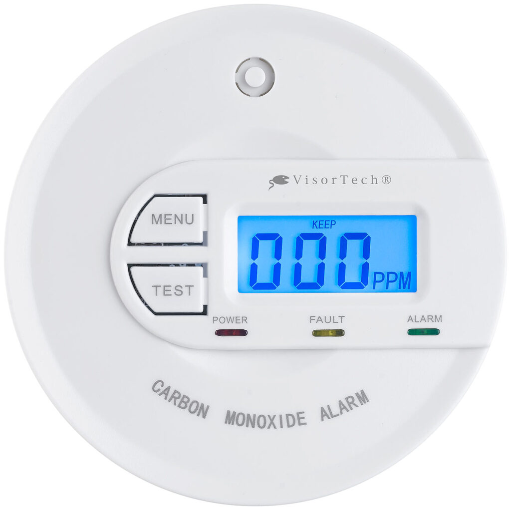 Kohlenmonoxid-Melder mit 10-Jahres-Sensor & Display, 85 dB,EN 50291 Kohlenmonoxid-Melder mit 10-Jahres-Sensor & Display, 85 dB,EN 50291
