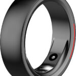 Fitness- & Schlaftracker-Ring mit Herzfrequenz- & SpO2-Anzeige, Gr. 65