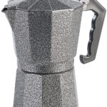 Espresso-Kocher in Hammerschlag-Optik, für 9 Tassen, 400ml