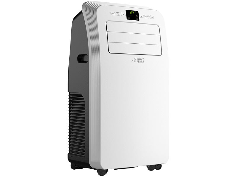 Mobile Klimaanlage mit Heiz-Funktion, 12.000 BTU/h, 3.500 Watt Mobile Klimaanlage mit Heiz-Funktion, 12.000 BTU/h, 3.500 Watt