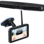 Kabellose Solar-Funk-Rückfahrkamera mit Full HD & 5″ (12,5 cm) Monitor