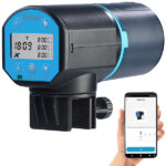 Smarter WLAN-Fischfutter-Automat, programmierbare Zeiten & Mengen, App