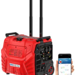 WLAN-Benzin-Inverter-Generator, 4.200 W, 2x 230 V, 2x 12 V, 2x USB, 13 l