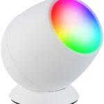 Smarte WLAN-Stimmungsleuchte, RGB-CCT-LEDs, 210 lm, 2,2 W, USB, weiss