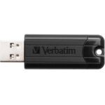 PinStripe USB-3.2-Stick mit 128 GB, schwarz