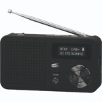 Klassisches DAB+ & UKW Kofferradio, schwarz