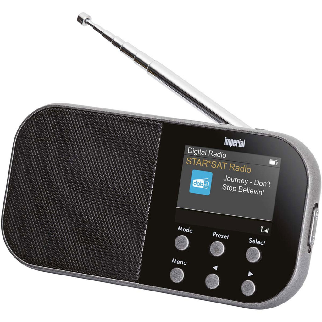 DAB+ & UKW Kofferradio mit TFT-Farbdisplay, schwarz DAB+ & UKW Kofferradio mit TFT-Farbdisplay, schwarz