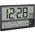 Funk-Wanduhr mit XL-LCD-Display