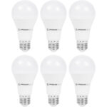 6er-Set LED-Glühbirne, A60, E27, 1020 lm, 12 W, 2500 K, warmweiss
