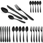 Besteckset 24-tlg., schwarz