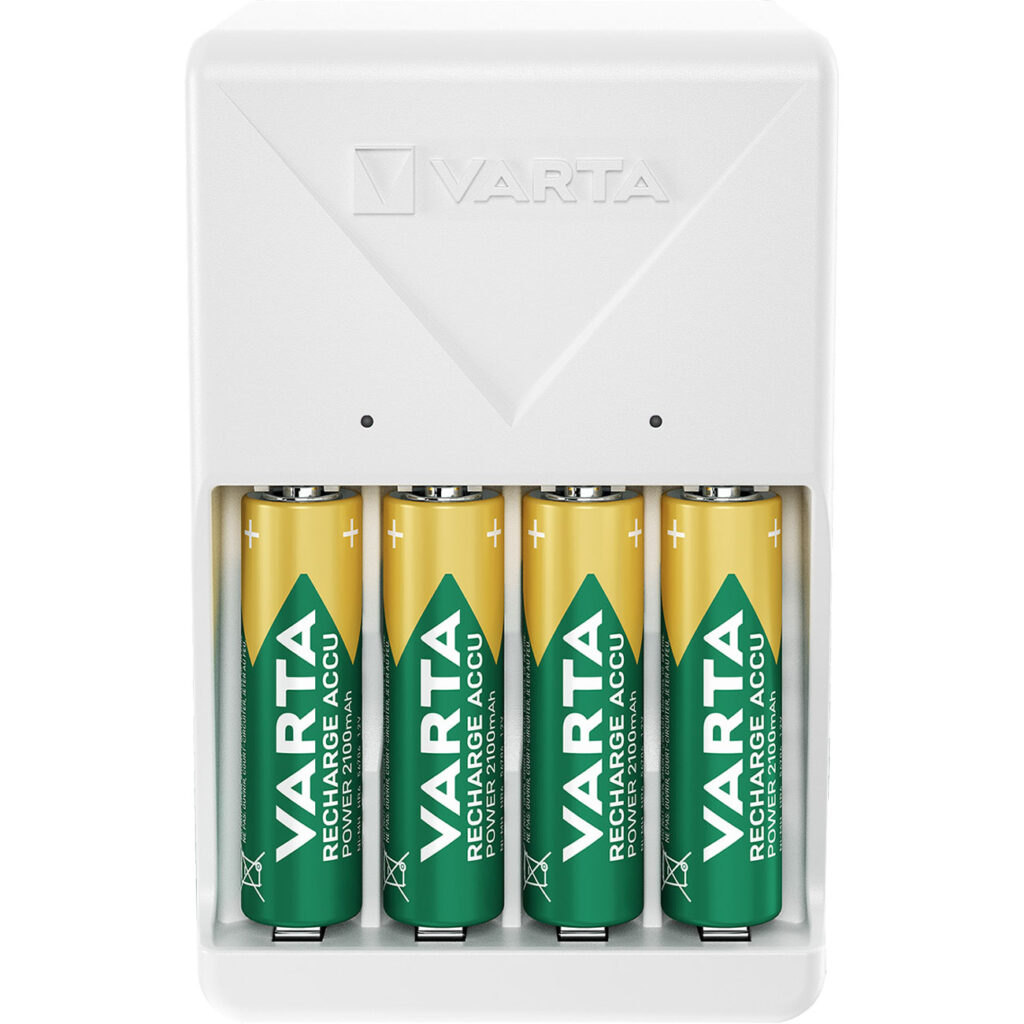 Kompaktes Ladegerät für Akkus (AA/AAA)